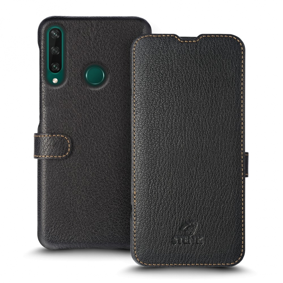 

Чехол книжка Stenk Premium для Huawei Y6P Чёрный
