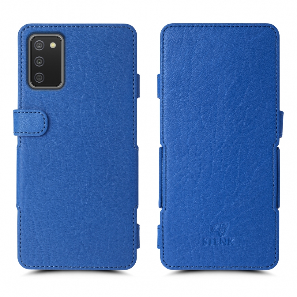 

Чехол книжка Stenk Prime для Samsung Galaxy A02s Ярко синий