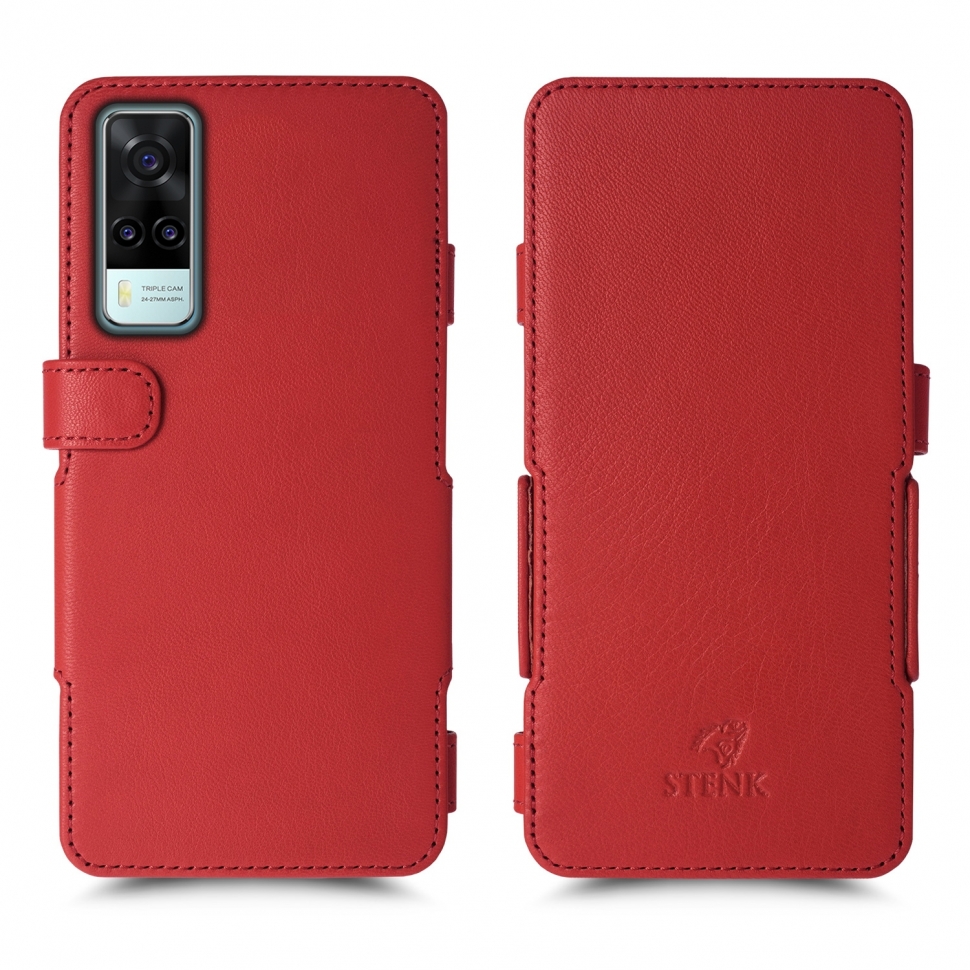

Чехол книжка Stenk Prime для Vivo Y31 Красный