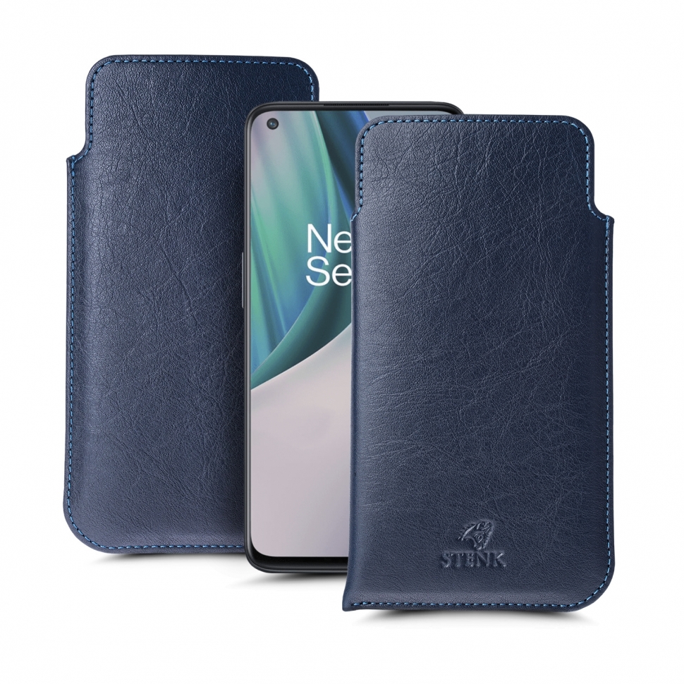 

Футляр Stenk Elegance для OnePlus Nord N10 Синий