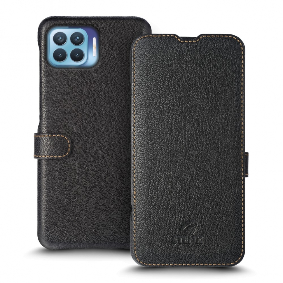 

Чехол книжка Stenk Premium для OPPO Reno4 Lite Чёрный