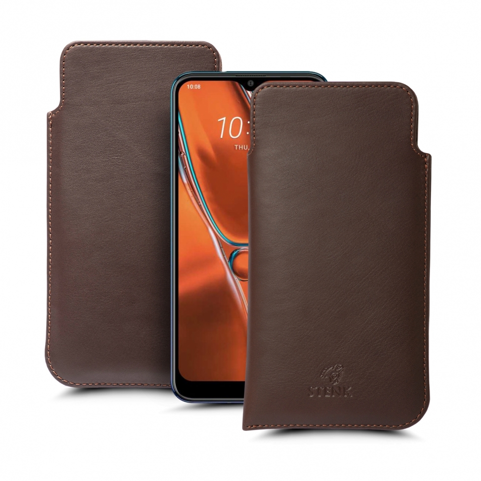 

Футляр Stenk Elegance для HTC Wildfire E2 Коричневый