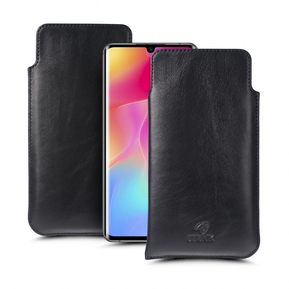 

Футляр Stenk Elegance для Xiaomi Mi Note 10 Lite Чёрный