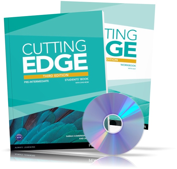 

Cutting Edge Pre~Intermediate, Student's book + Workbook + DVD / Учебник + Тетрадь английского языка