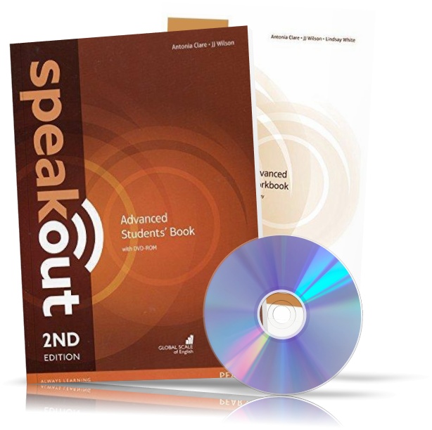 

Speakout Advanced, Student's book + Workbook + DVD / Учебник + Тетрадь английского языка
