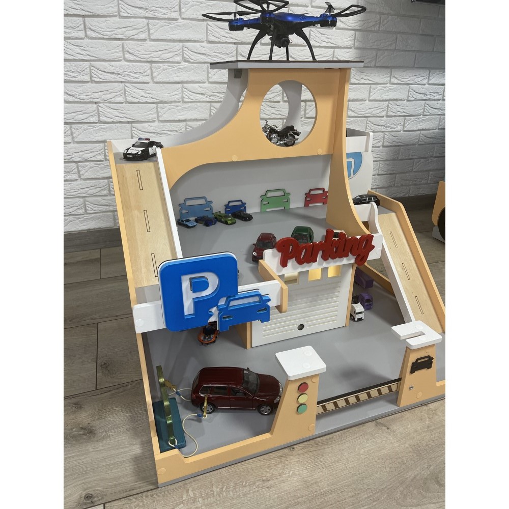 

Многоуровневый гараж-парковка Woodenstar WDS-06A