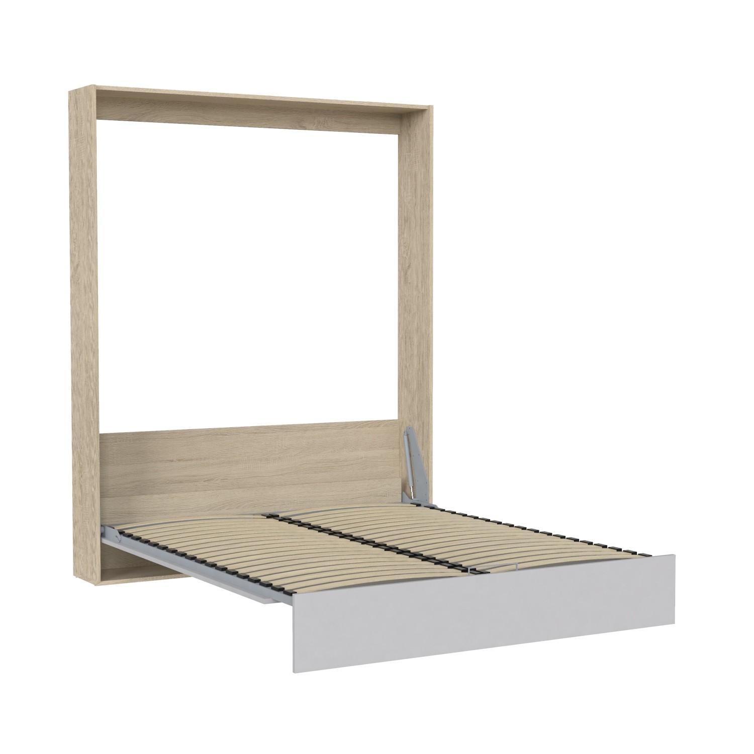 

Кровать-шкаф двухспальная Smartmebel Mira 200 см х140 см (MI-V-140-07-01-04)