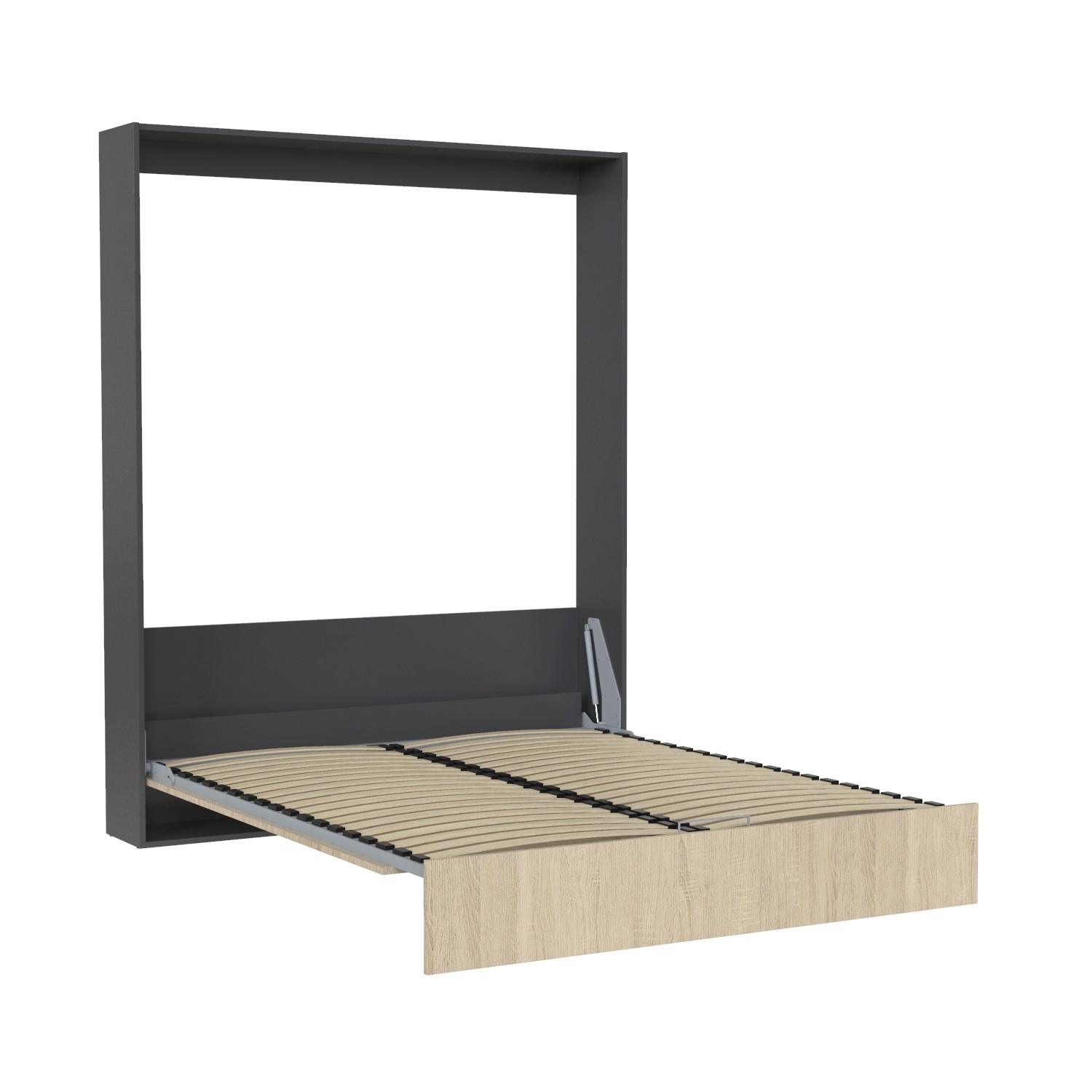 

Кровать-шкаф двухспальная Smartmebel Mira 200 см х140 см (MI-V-140-07-03-01)