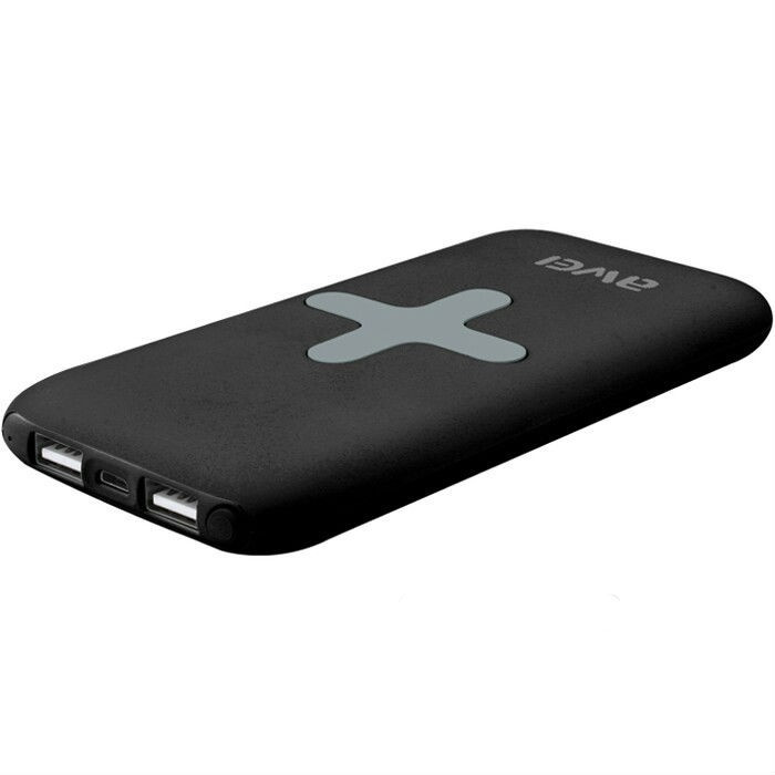 

Power Bank Awei P98K с беспроводной зарядкой на 8000 мАч черный