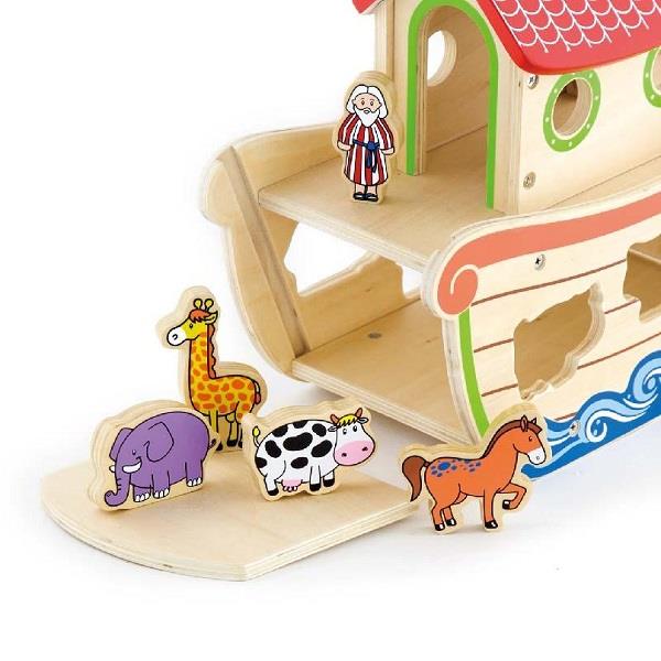 

Дерев'яний сортер Viga Toys Ковчег зі звірятами (50345)