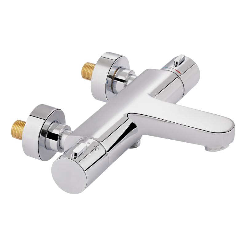 

Смеситель термостатический для ванны Qtap Votice 30T105-1GC (ST-801364)