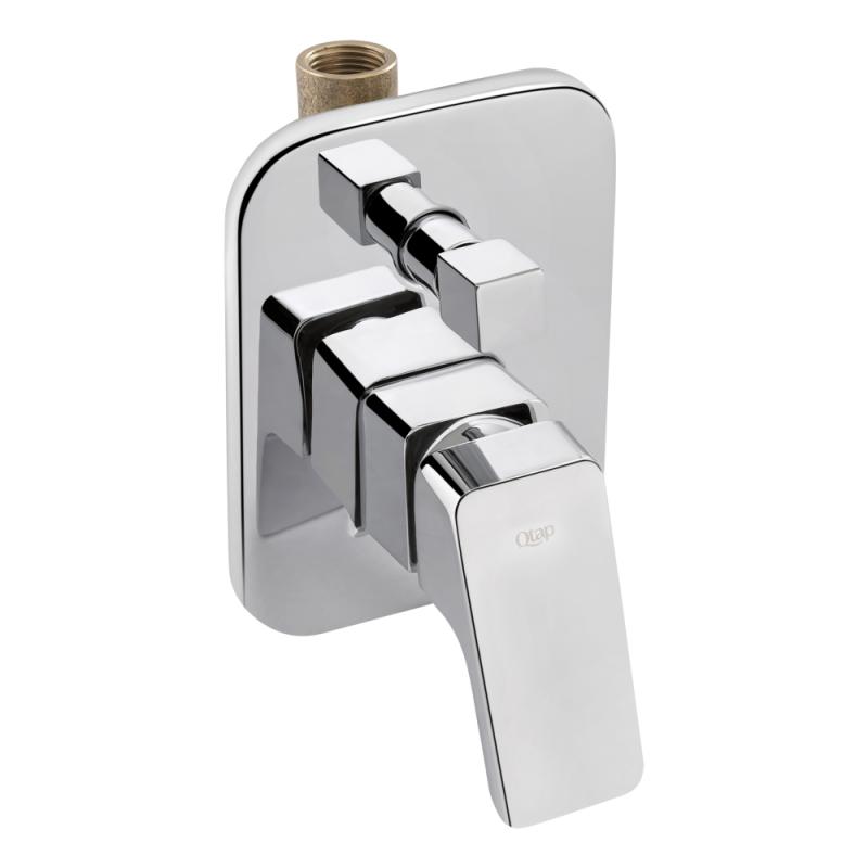 

Смеситель скрытого монтажа для ванны Qtap Namesti 6225102NC (ST-801451)