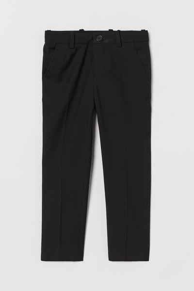 

Костюмные брюки Slim Fit H&M 122 (120/56) Черный