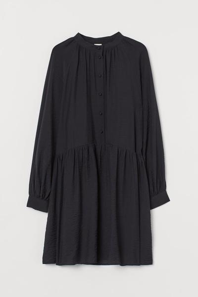 

Платье с длинным рукавом H&M XL (175/116А) Черный