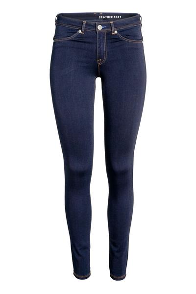 

Джеггинсы Super Soft Low H&M 27/32 (165/68А) Темно-синий деним