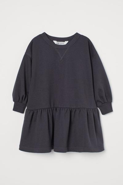 

Платье-свитшот H&M 110/116 (120/60) Серо-черный (0929734003)