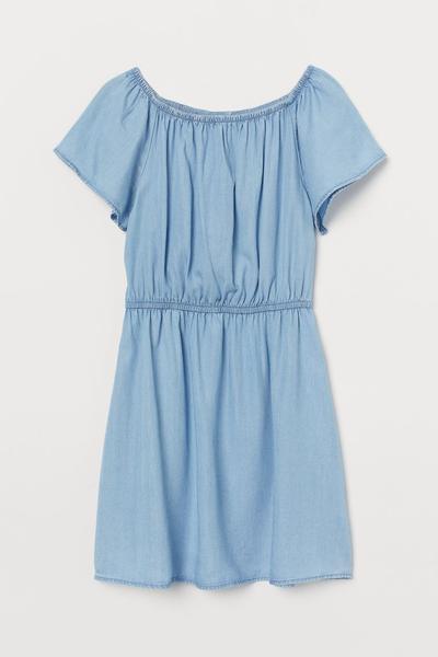 

Платье из лиоцелла H&M 130/140 (140/68) Голубой