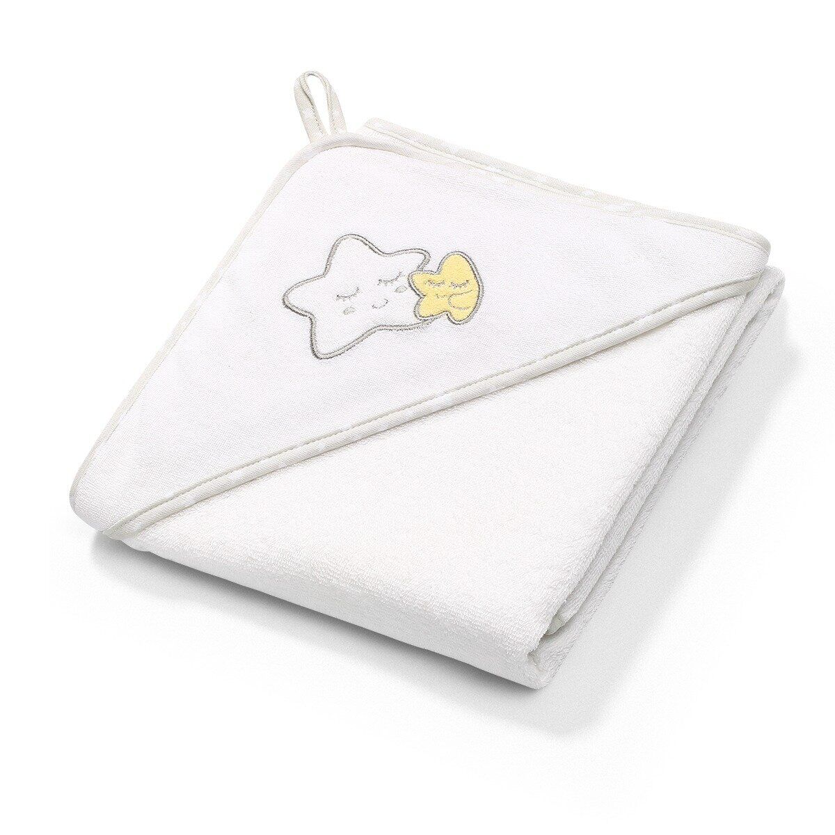 

Полотенце махровое с капюшоном BabyOno 100x100 см Звездочки