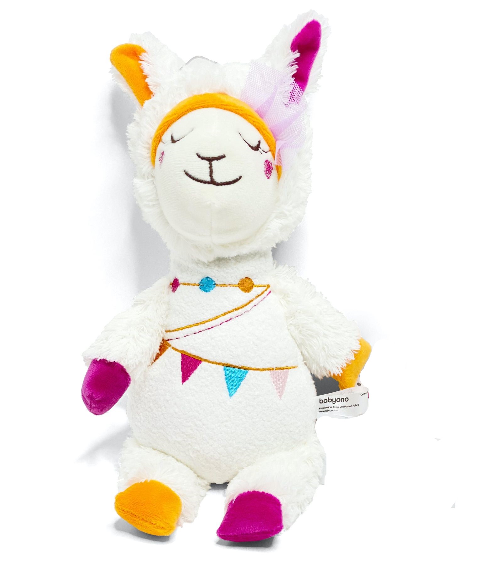 

Игрушка-обнимашка "Лама Рита" BabyOno (высота 35 см)