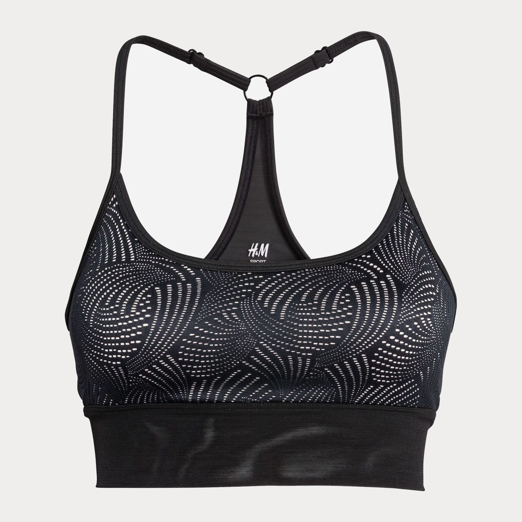 

Спортивный топ H&M 1503-5524426 S Черный