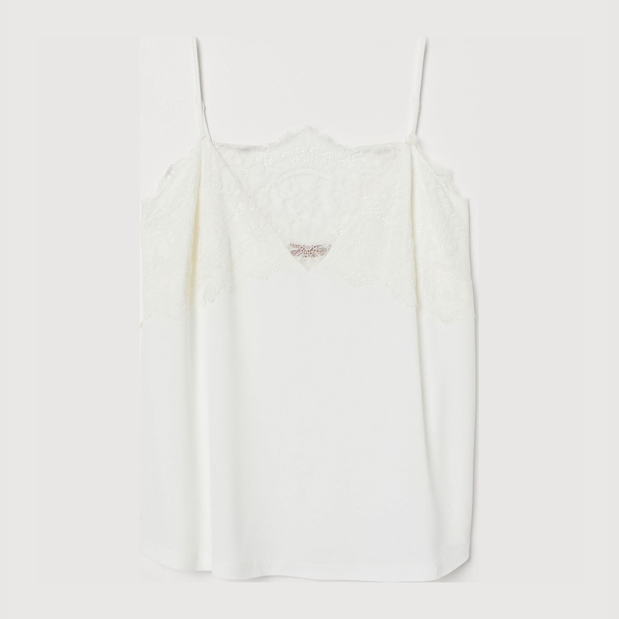 

Топ H&M 1603-7550899 52 Белый