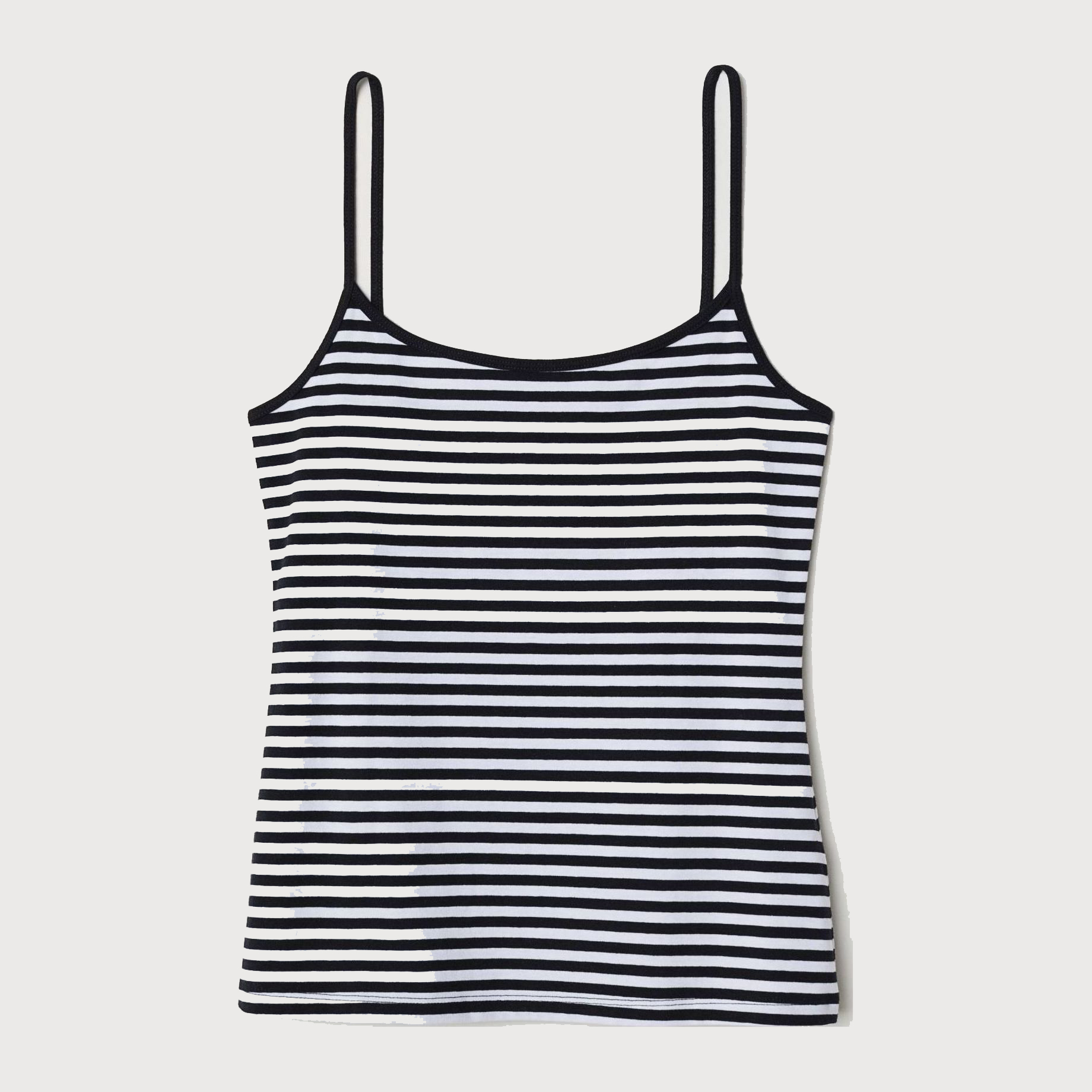

Майка H&M 2502-6235228 M Бело-черная полоска