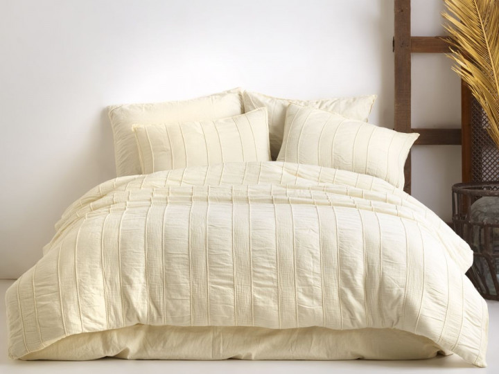 

Комплект постільної білизни 200x220 LIMASSO ANDALUSIA AKDENIZ KREM 800350 Євро