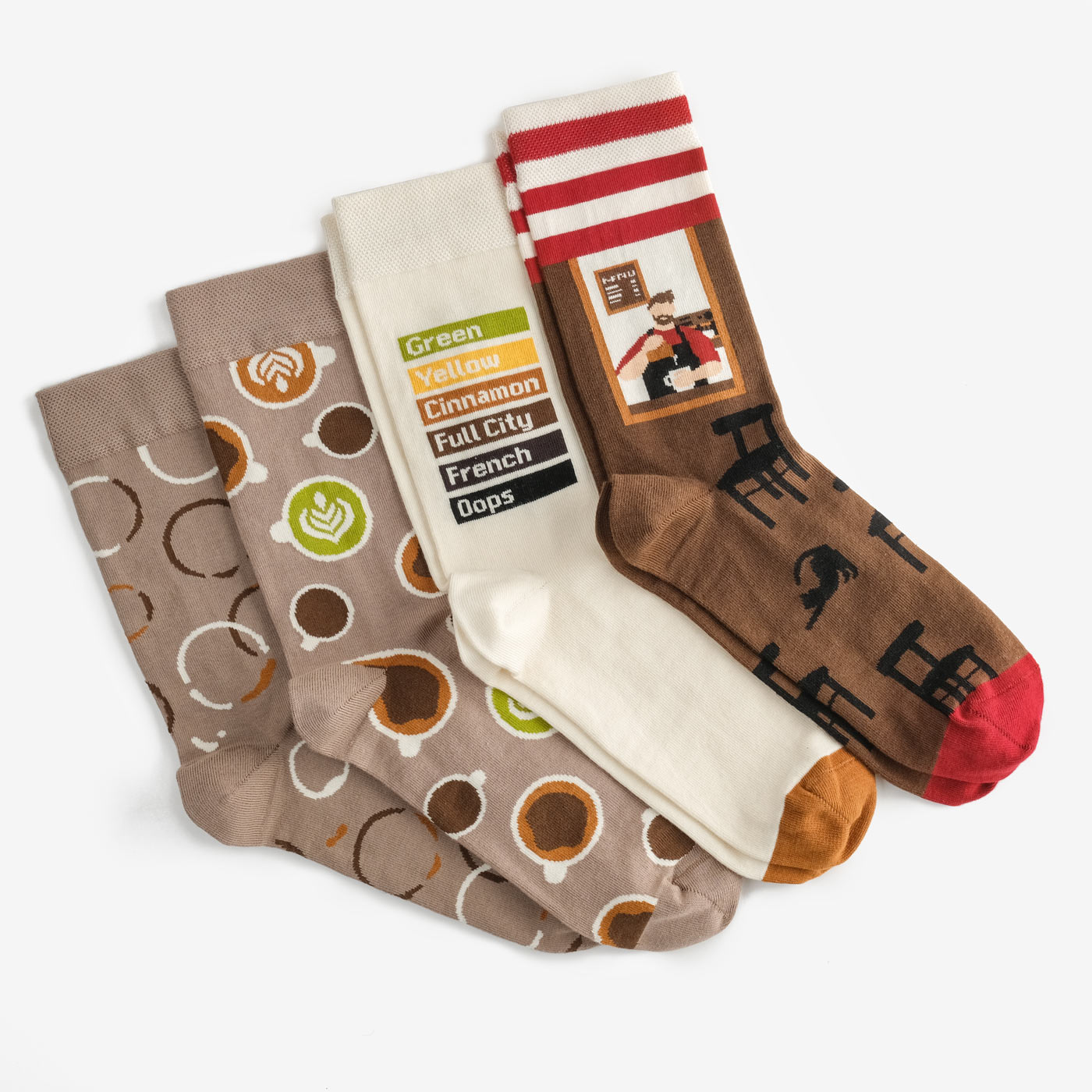 

Набір шкарпеток Dodo Socks Barista, Набір шкарпеток Dodo Socks Barista 44-46