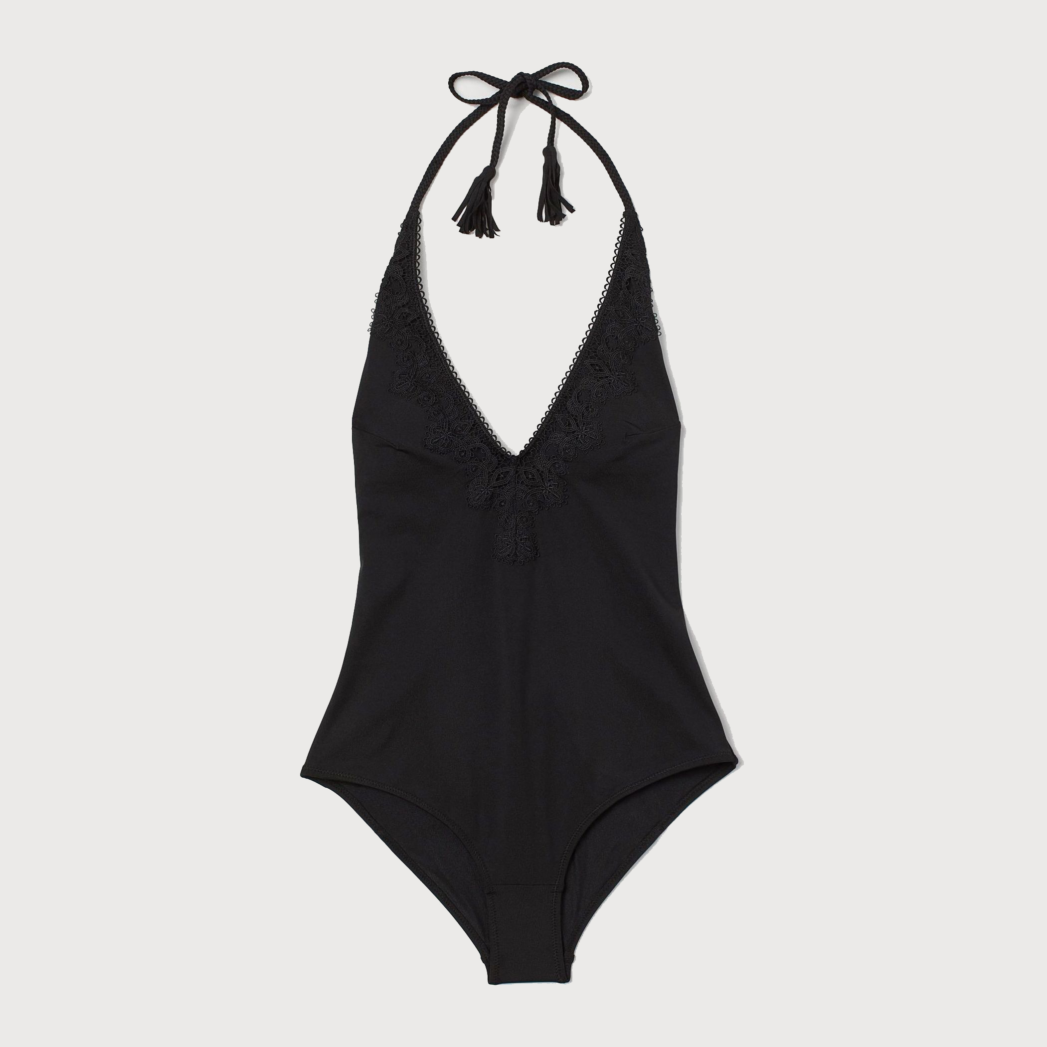 

Купальник слитный женский H&M 2303-7175709 36 Черный