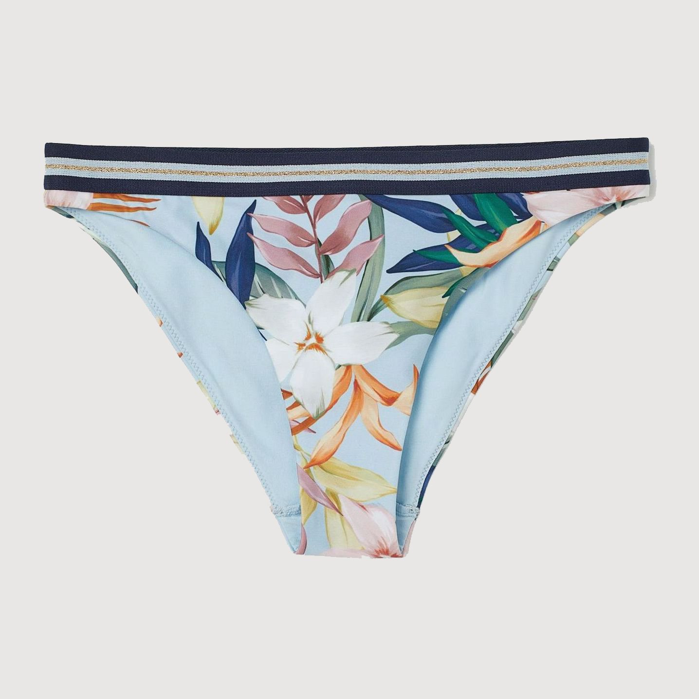 

Нижняя часть купальника H&M 804-8655952 38 Голубая цветы