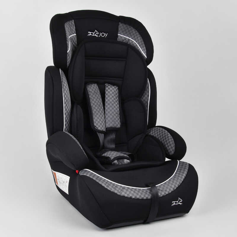 

Детское автокресло JOY 49779 /47831 универсальное, группа 1/2/3 (9-36 кг), Black/Grey (100053)