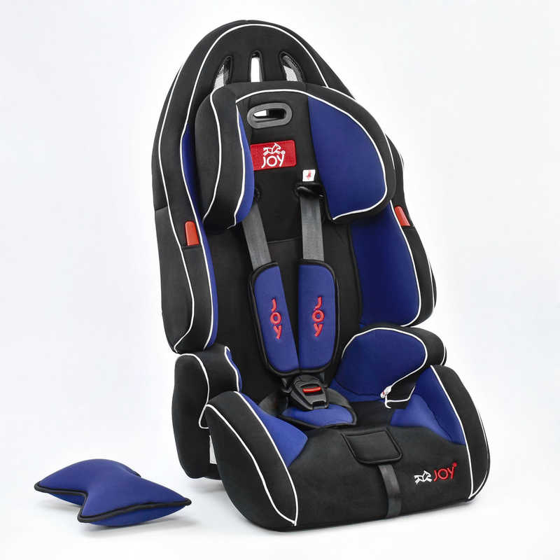 

Автокресло универсальное Joy G 2010 (9-36 кг) с бустером Black/Blue (69077)