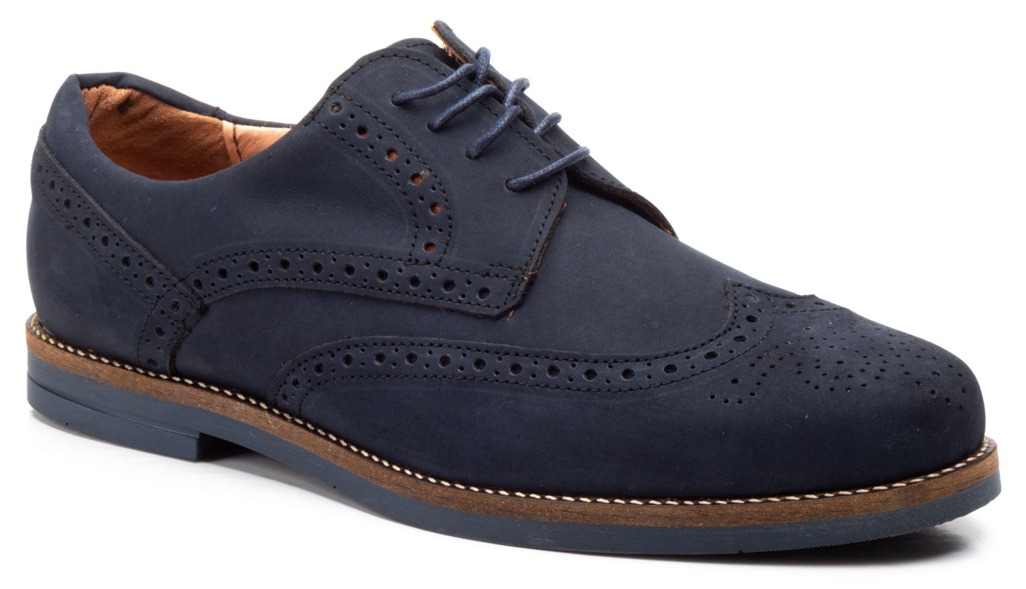 

Туфли броги Keelan 43 marino синие