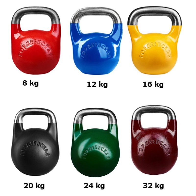 

Набор гирь CrossGym Gordeyevskaya Color 112 кг, код: GG-112CR