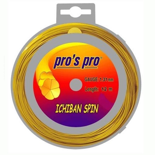 

Струны для тенниса Pro’s Pro Ichiban Spin GOLD 1.31 12 m