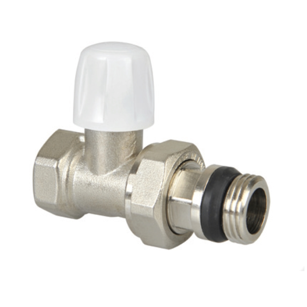 

Кран радиаторный Icma 1/2" с антипротечкой прямой без ручки №815+940