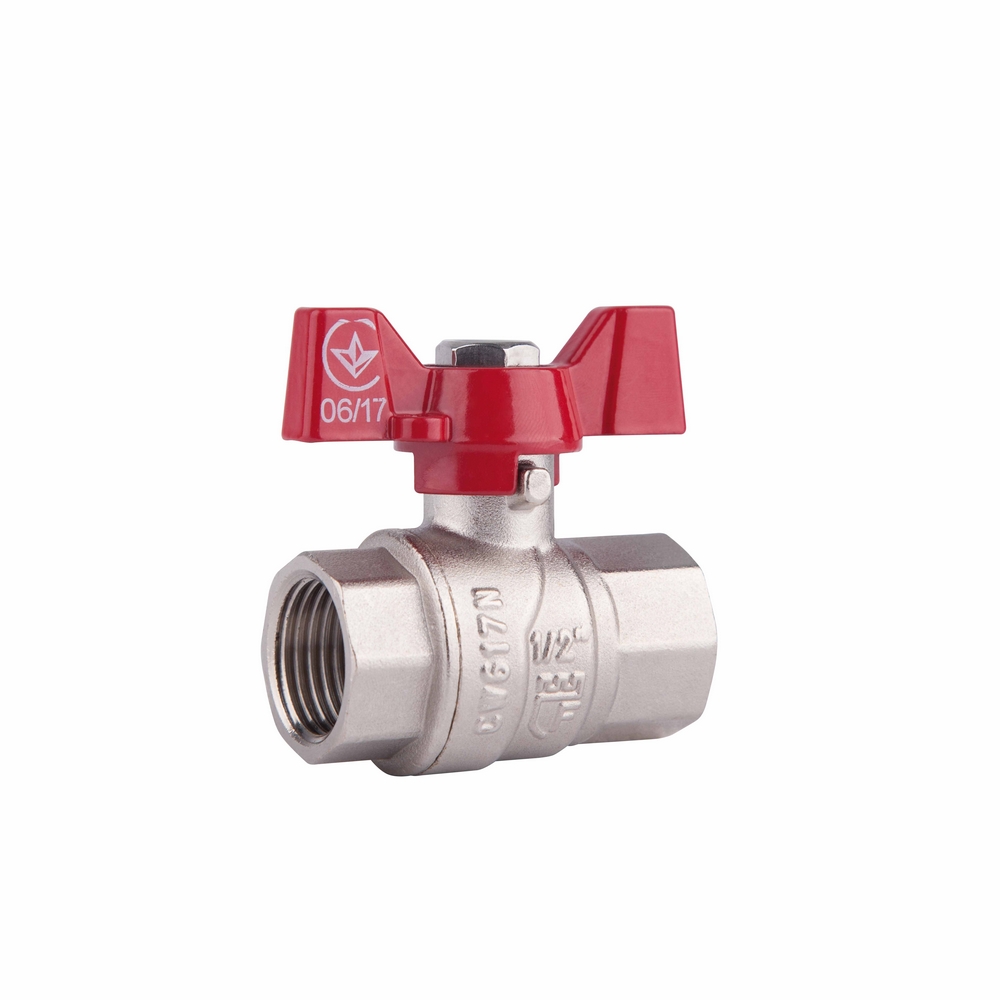 

Кран шаровой SD Forte 3/4" ВР для воды (бабочка) SF602W20