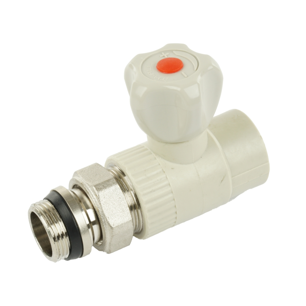 

Кран шаровой радиаторный PPR Thermo Alliance 25х3/4" прямой
