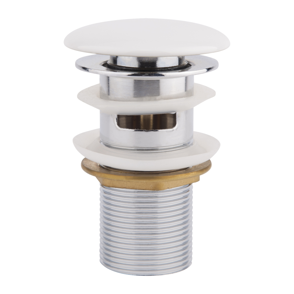 

Донный клапан для раковины Qtap F0081 WHI с переливом