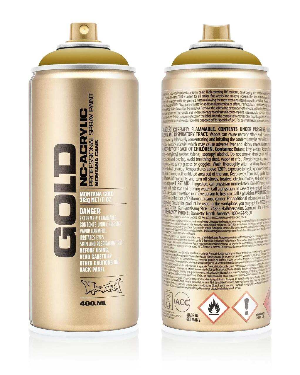 

Краска Montana Gold 1060 Горчица 400мл (Mustard) (283963)