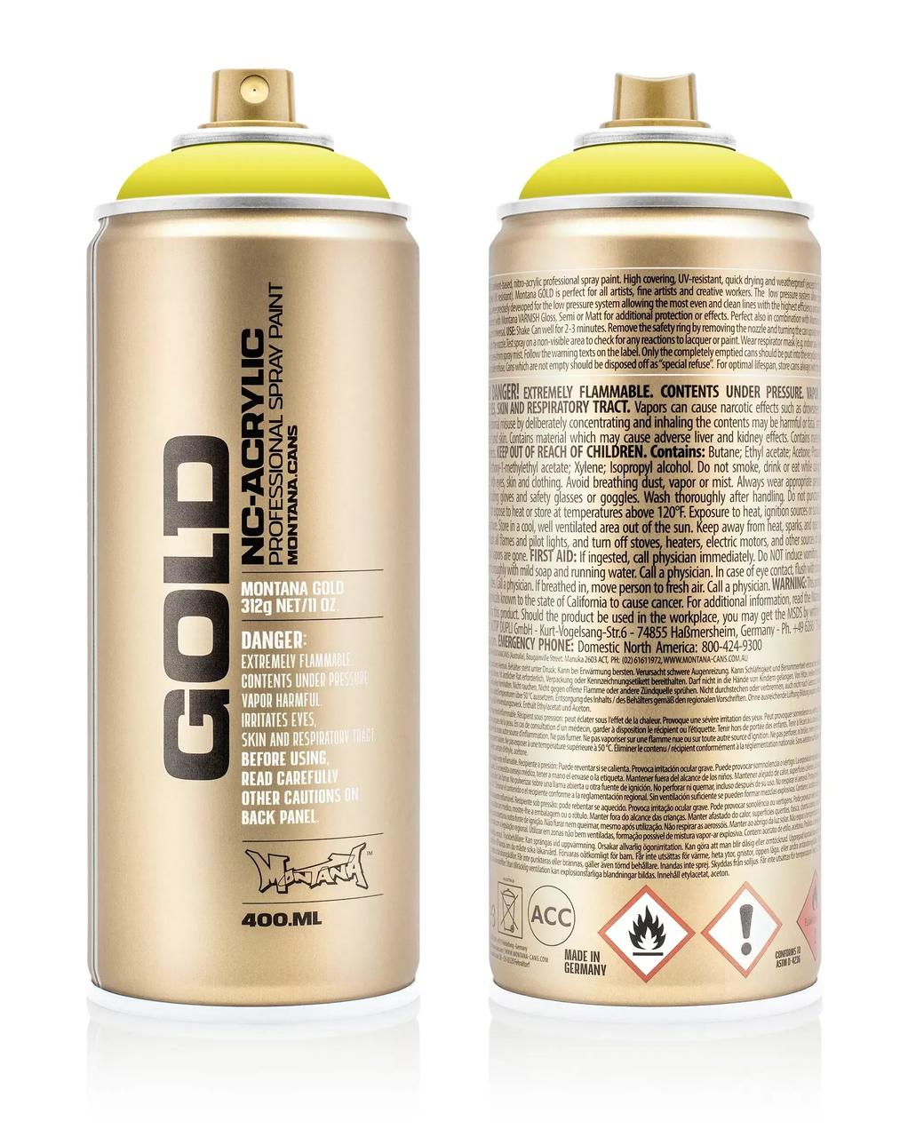 

Краска Montana Gold CL6300 Пастельно-ядовитый 400 мл (Poison Pastel) (283680)