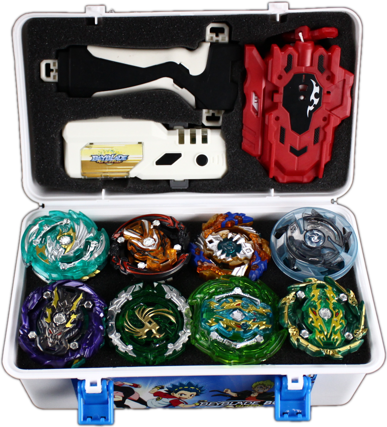 

Игровой набор бейблейд Turbo SB, 8 волочков блейдов + кейc box +Heaven Pegasus Небесный пегас + Flare Dragon Флеир Драгон + Grand Valkyrie Гранд Волтраек