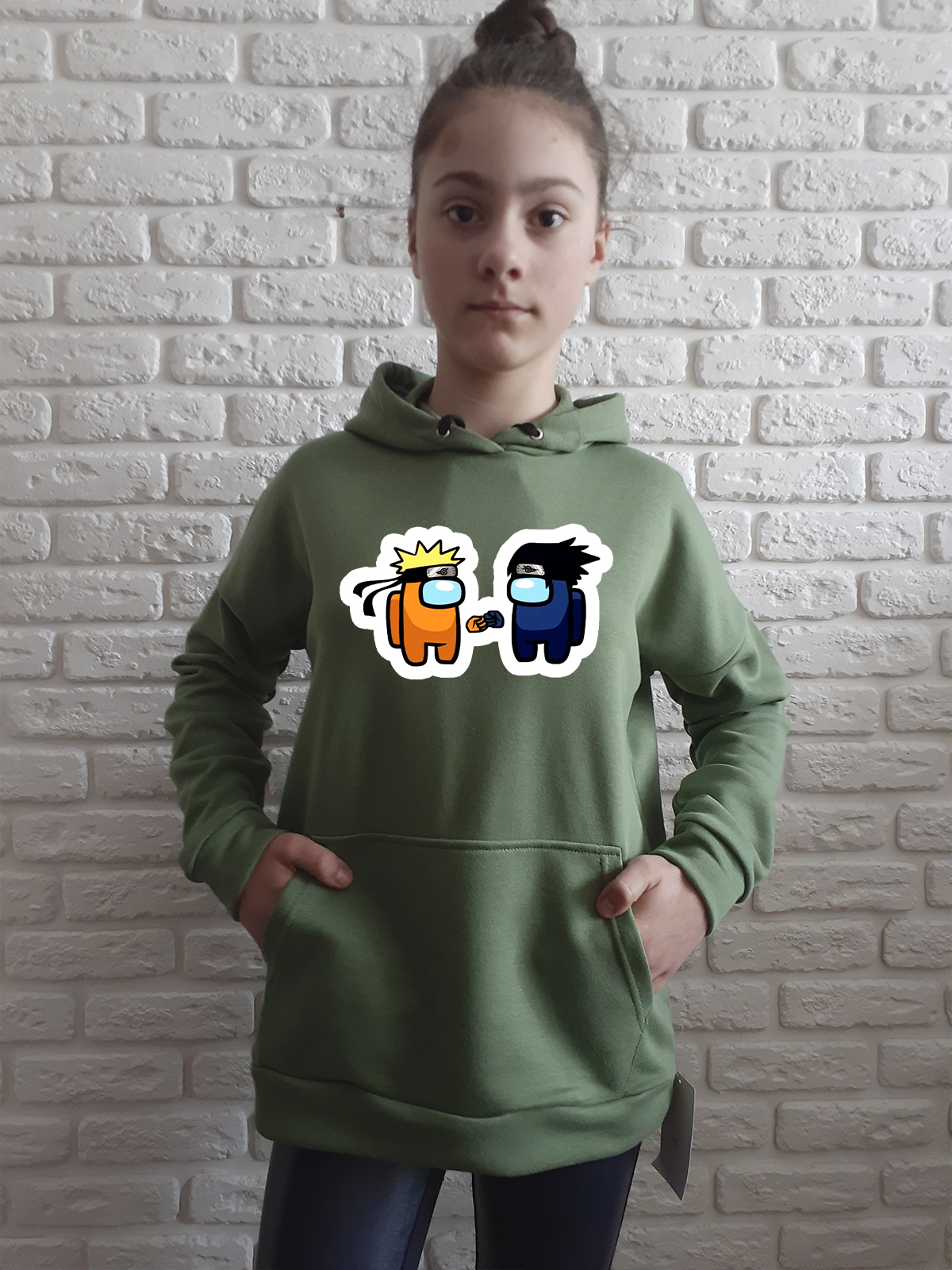 

Худи для девочек ArtSvet Naruto anime (Наруто) Зеленый 158 см N1RCTSR