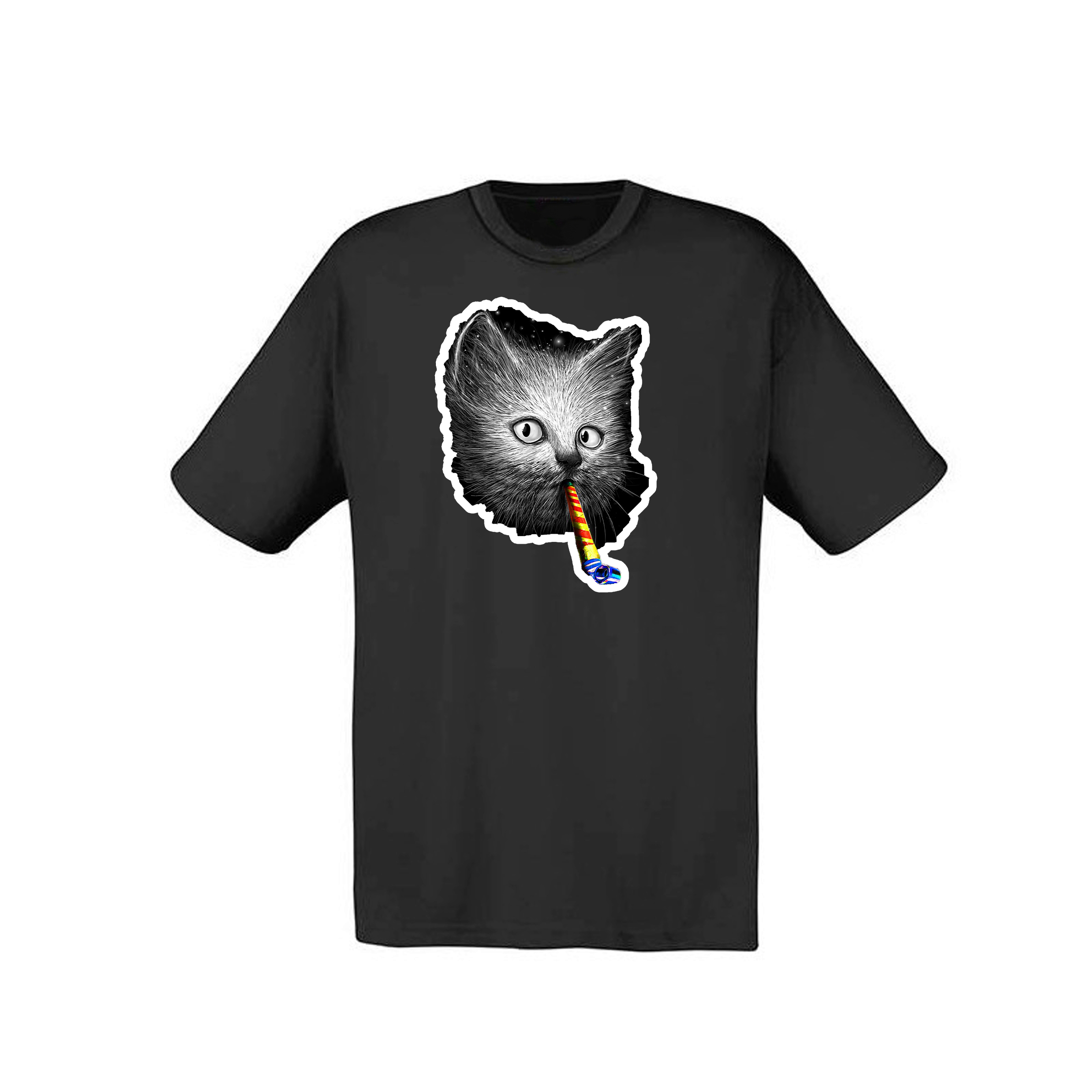

Футболка мужская ArtSvet Кот (Cat) Черный S MFSSAART