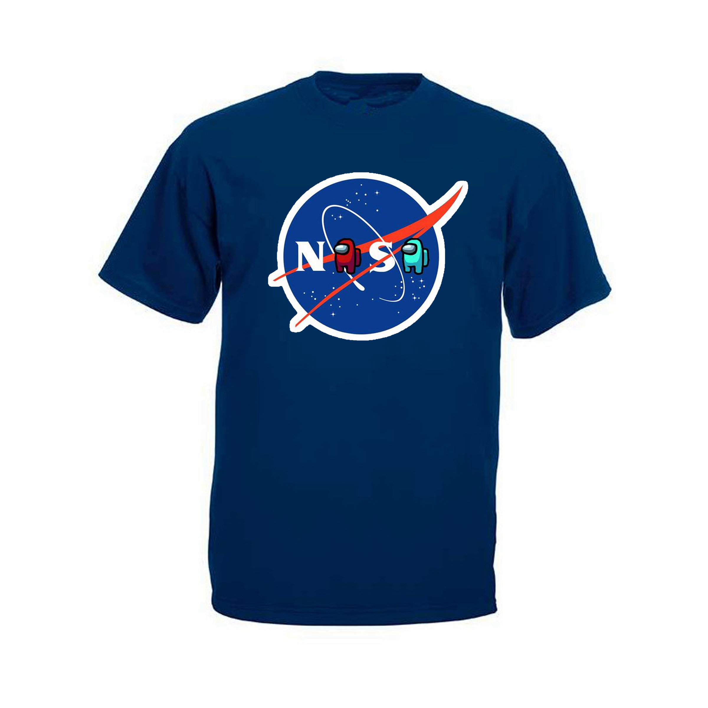 

Футболка мужская ArtSvet Амонг АС Наса (Among US NASA) Синяя S MFNAAART