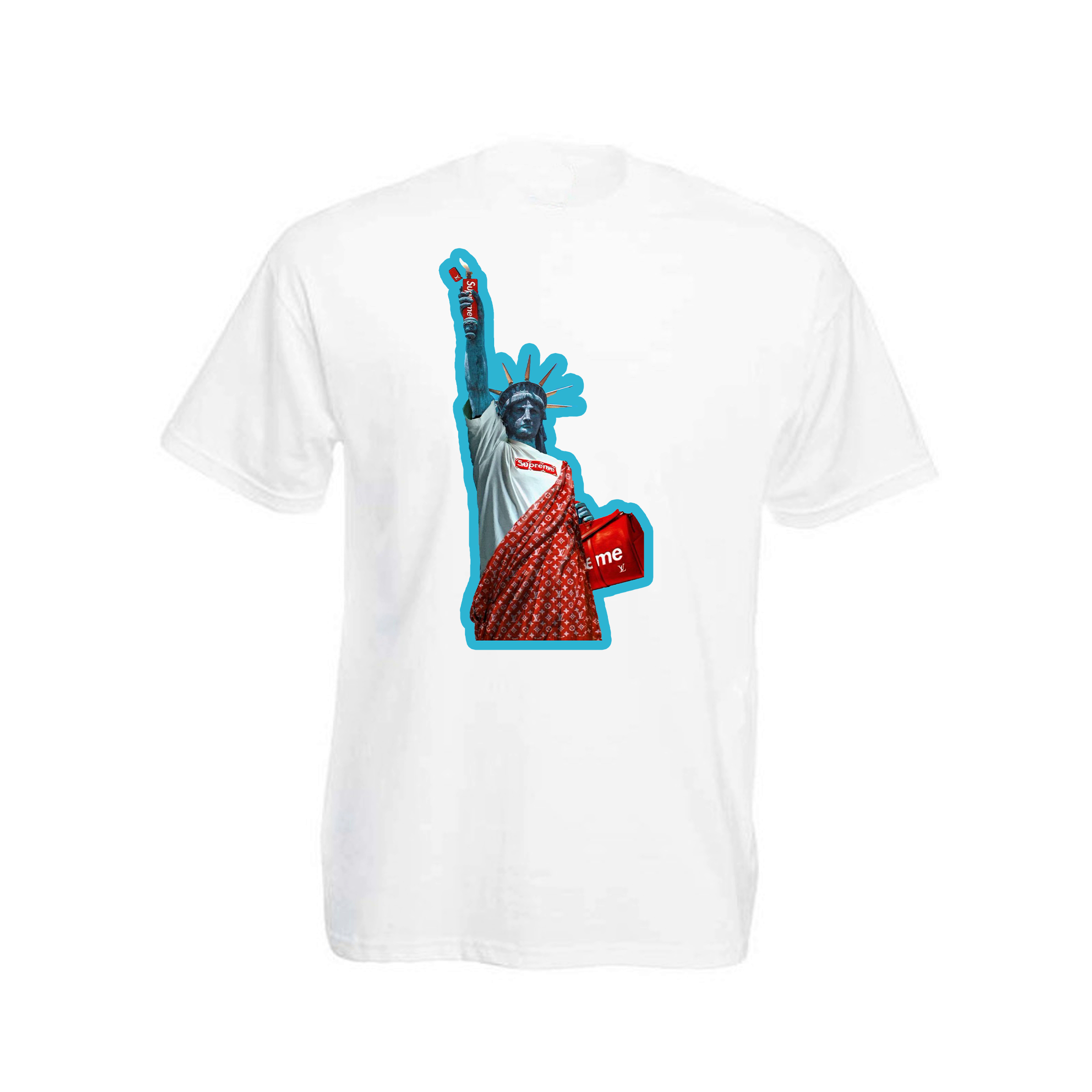 

Футболка мужская ArtSvet Статуя Свободы Белый XL MFSSAART