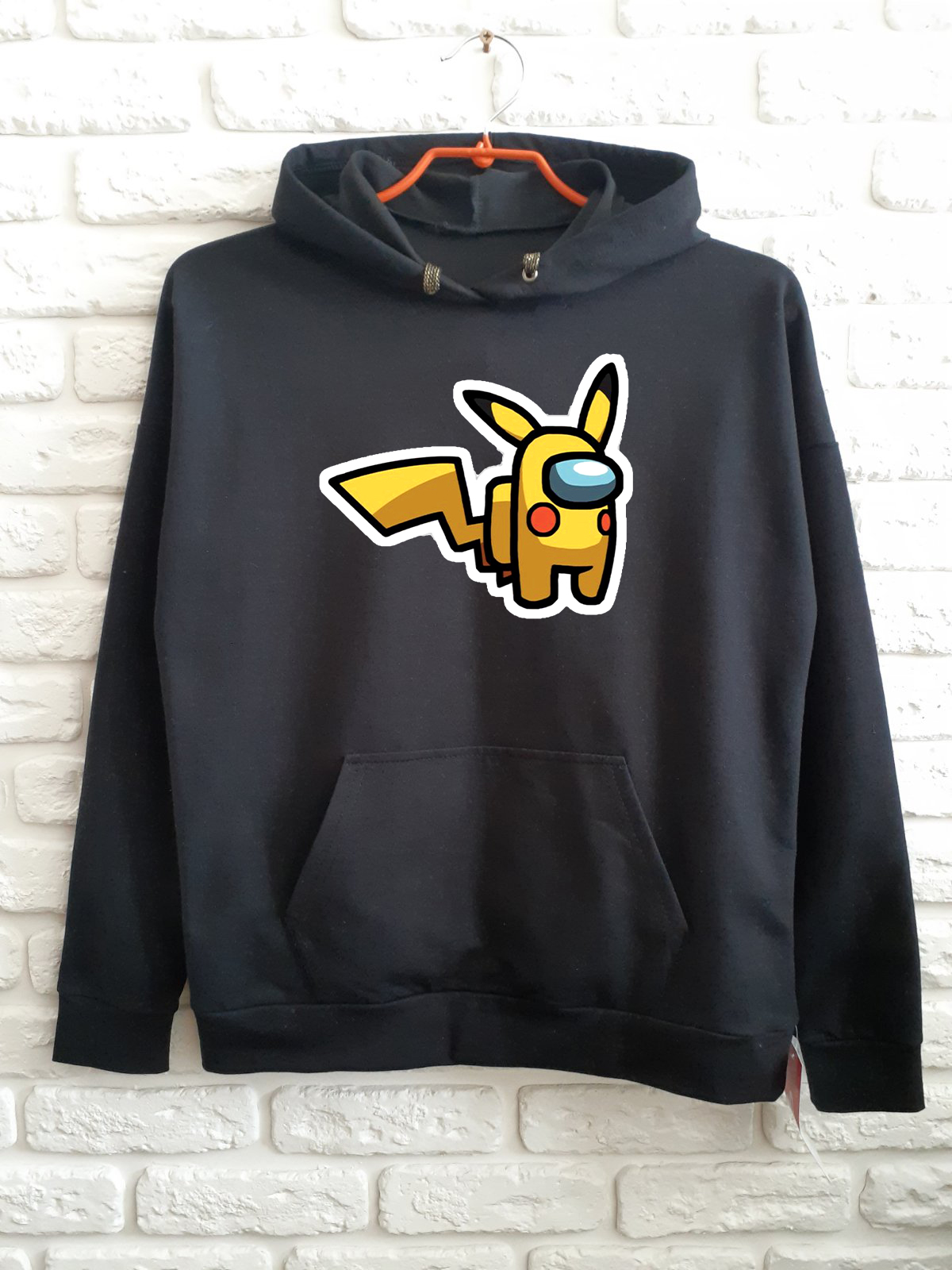 

Худи для мальчиков ArtSvet Among US pikachu (Амонг АС Пикачу) Черный 146 см MAU1SCTCH