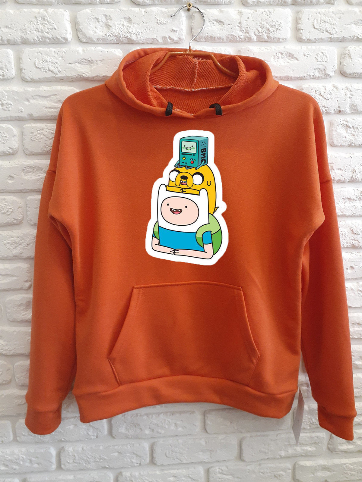 

Худи для мальчиков ArtSvet Finn Jake BMO Оранжевый 152 см MBMOCTOR