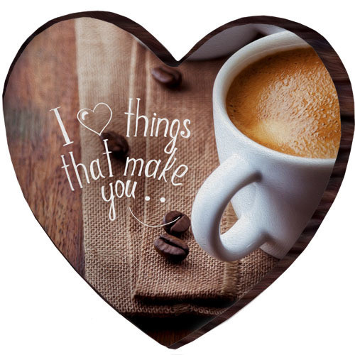 

Подушка сердце 3D Presentville I like things that make you... 40х40х7,5 см