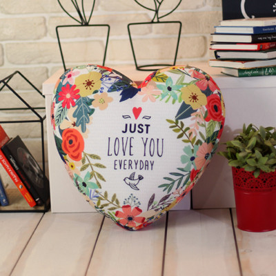 

Подушка сердце 3D Presentville Just love you everyday 40х40х7,5 см